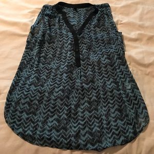 Sheer Flowing Top NWOT Maurice’s